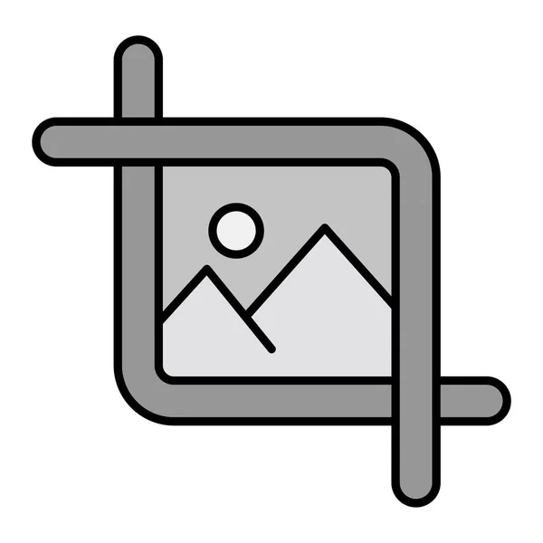 Picture Gallery Icon Simple Design — Stock Vector