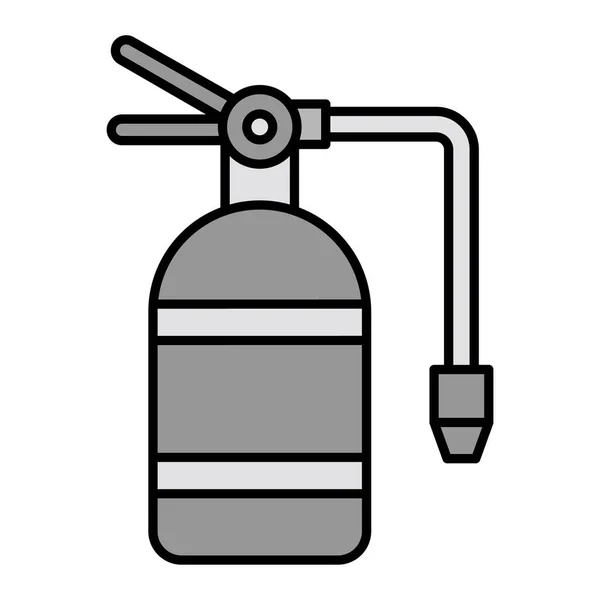 Extintor Aislado Icono Vector Ilustración Diseño — Vector de stock