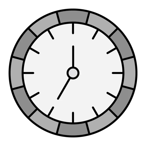 Icono Del Reloj Ilustración Vectorial — Archivo Imágenes Vectoriales