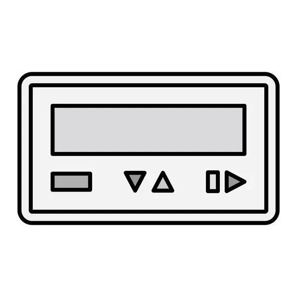 Pager Icon Vector Illustration Design — ストックベクタ