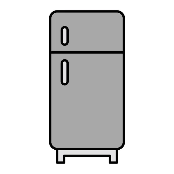 Refrigerator Icon Векторная Иллюстрация — стоковый вектор