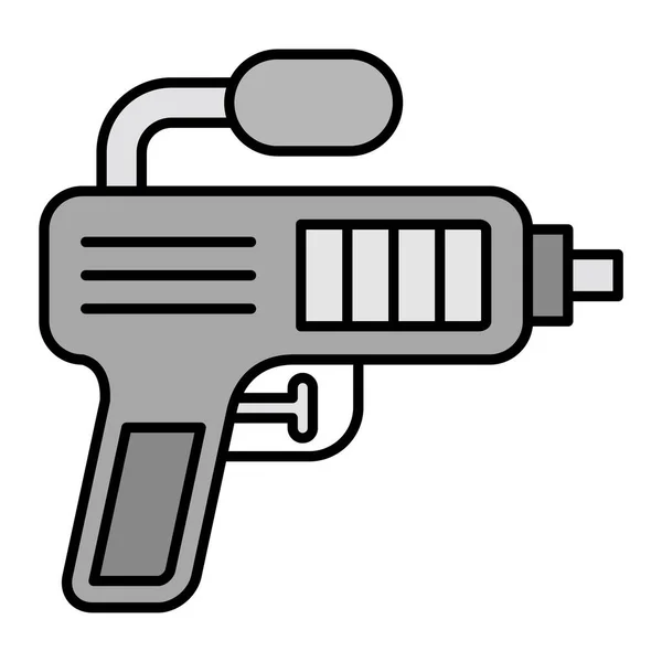 Vatten Pistol Ikon Vektor Illustration — Stock vektor