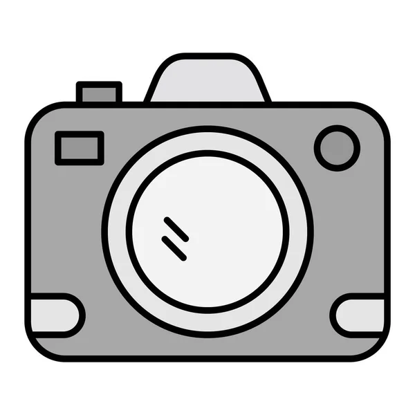 Spielzeugkamera Web Symbol Einfache Illustration — Stockvektor