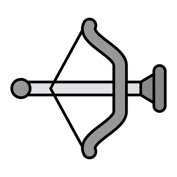 Toy Archery Web Icon Simple Design — Stockvektor