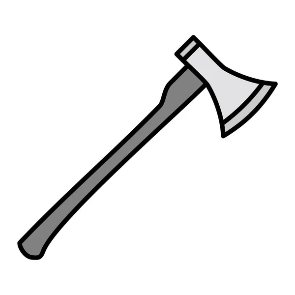 Axe Icon Vector Illustration — Stock Vector