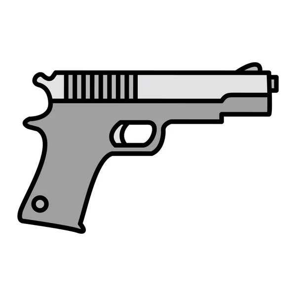 Vektor Illustration Eines Waffensymbols — Stockvektor