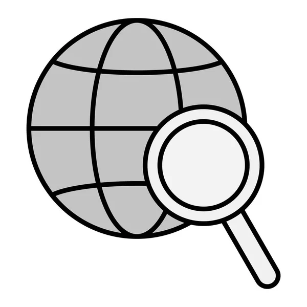 Search Icon Web Design — Vector de stock