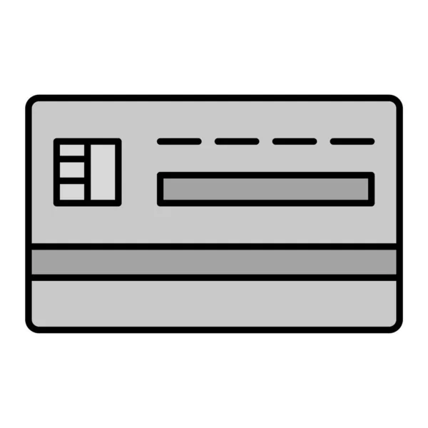 Kreditkarten Icon Vektor Illustration — Stockvektor