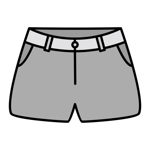 Shorts Icon Outline Illustration Swimsuit Vector Icons Web — Vettoriale Stock