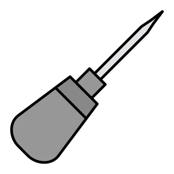 Screwdriver Icon Simple Illustration Drill Vector Icons Web — Vetor de Stock