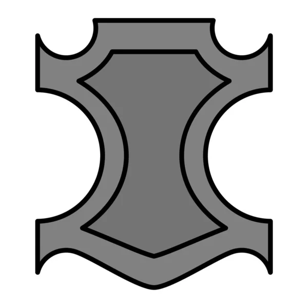 Shield Icon Vector Illustration — Stock Vector
