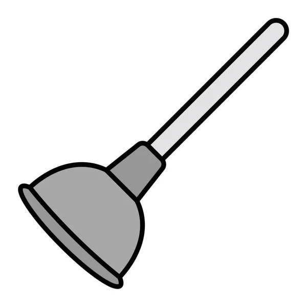 Kitchen Tool Icon Outline Illustration Mop Vector Fill Design Elements — Vettoriale Stock