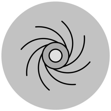 soyut çiçek vektörü çizimi