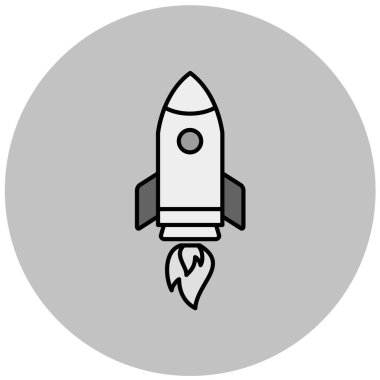 Başlangıç. Web simgesi vektör illüstrasyonu