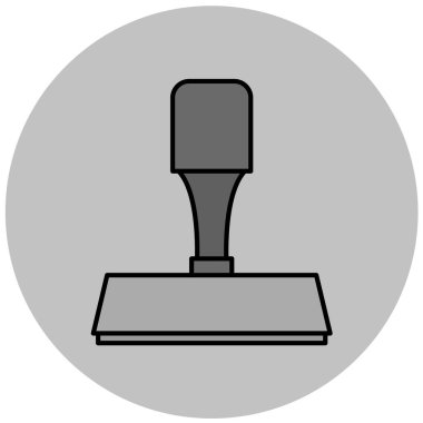 Oyun çubuğu simgesi. vektör illüstrasyonu