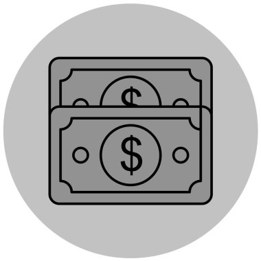 Dolar işareti. Basit tasarım