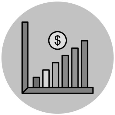 iş grafiği vektör illüstrasyonu