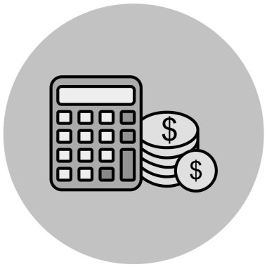 Para için. Web simgesi basit tasarım