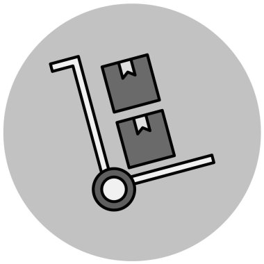 servis simgesi vektör illüstrasyonu