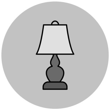 Lamba. Web simgesi basit illüstrasyon