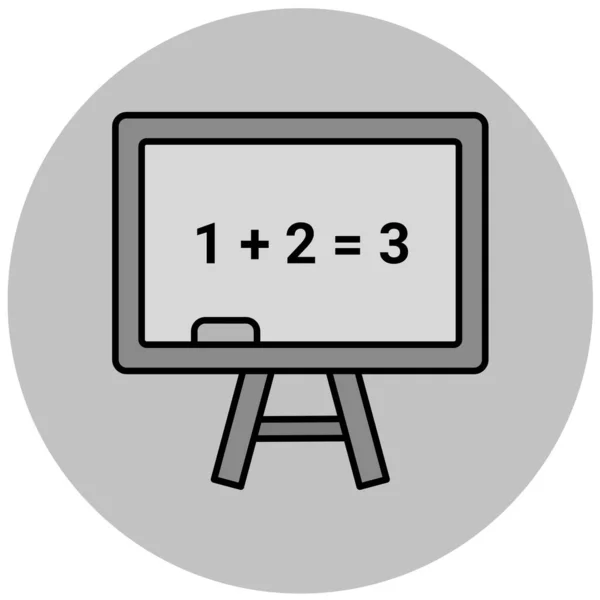 Tafel Symbol Vektor Illustration — Stockvektor