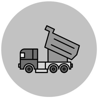 kamyon simgesi çizimi