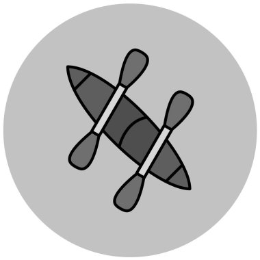 Kano simgesi vektör illüstrasyonu