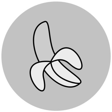 Tek izole edilmiş simge ögesinin vektör illüstrasyonu