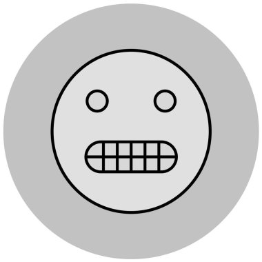 emoji. Web simgesi basit illüstrasyon