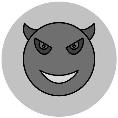 yüz ifadesi ifadesi, vektör illüstrasyonu