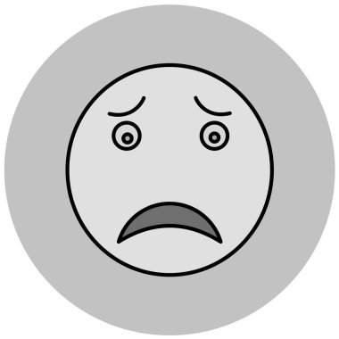 Yüz ifadeleri. Web simgesi