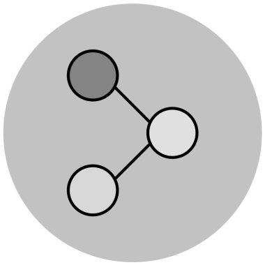 Paylaş. Web simgesi basit tasarım