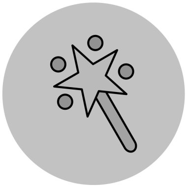 yıldız simgesi, vektör çizimi