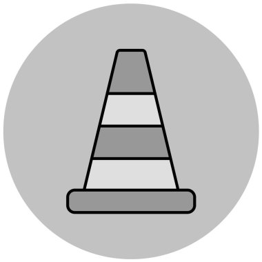 Koni. Web simgesi basit illüstrasyon