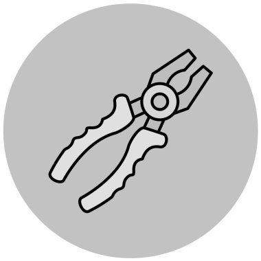 Tek bir simgenin vektör illüstrasyonu