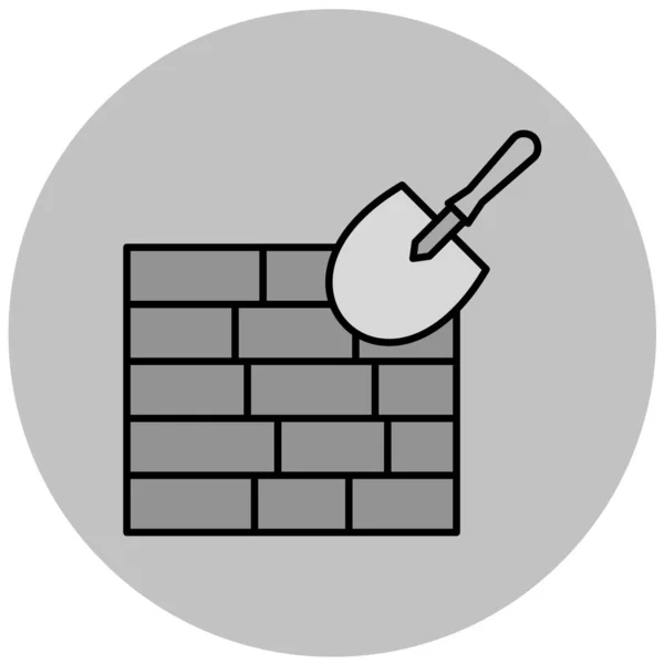Construction Icon Your Project — Vector de stock