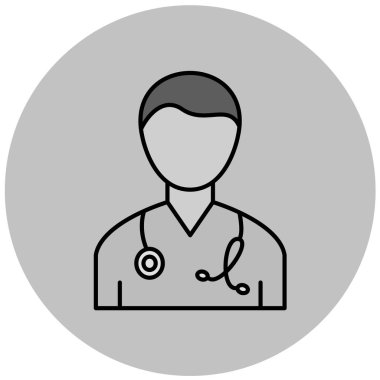 Doktor Simge vektör illüstrasyonu