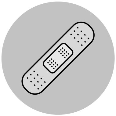 Sargı simgesi. vektör illüstrasyonu