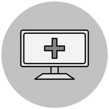 tıbbi simge vektör illüstrasyonu