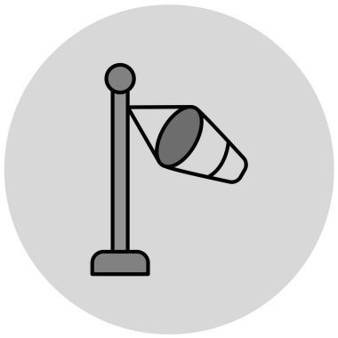 Modern ve ofis simgesinin vektör illüstrasyonu