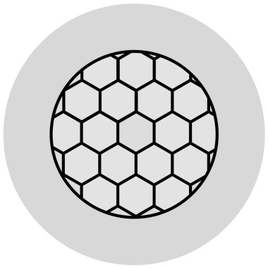 Ağ ikon topu. Basit tasarım