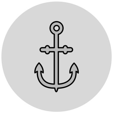 çapa simgesi vektör illüstrasyonu