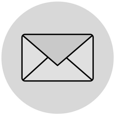 E- posta simgesi vektör illüstrasyonu