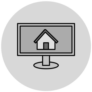 Modern b 'nin vektör illüstrasyonu eksik simgesi