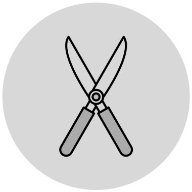 Bahçe araçlarının vektör illüstrasyonu simgesi