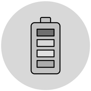 pil vektör illüstrasyonu