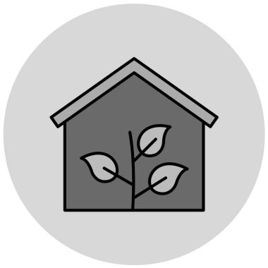 ev simgesi vektör illüstrasyonu