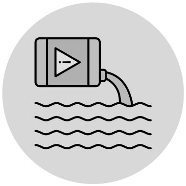 seo modern simgesinin vektör illüstrasyonu