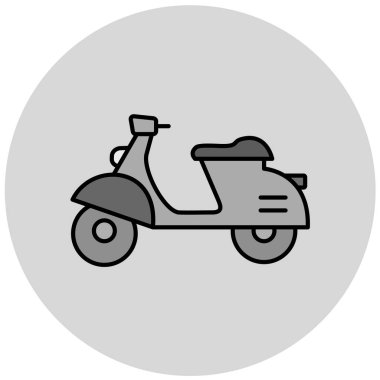 Mobilet. Web simgesi basit illüstrasyon