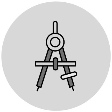 Pusula simgesi vektör resimlemesi